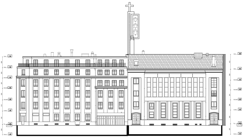 3D Scan of building in Plainpalais