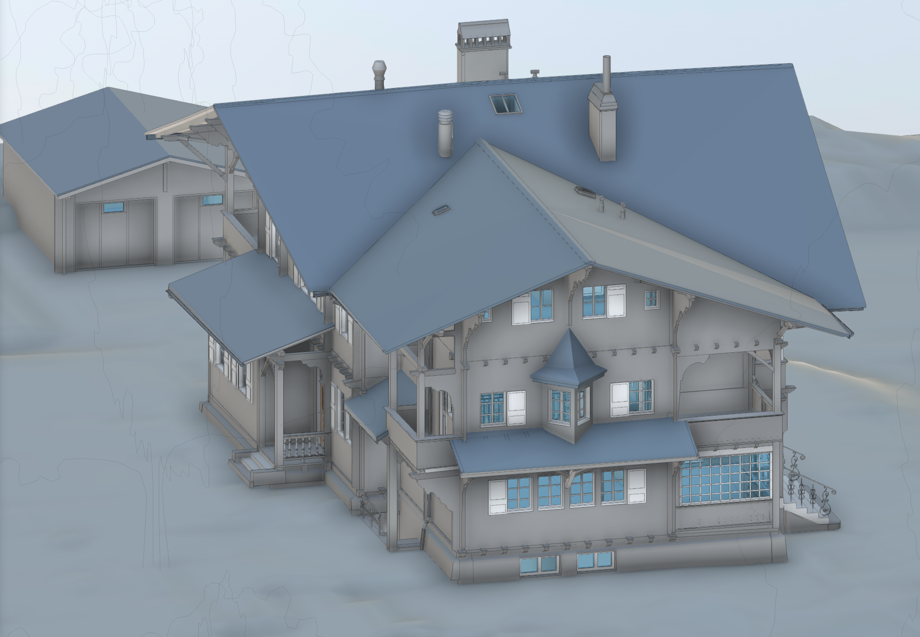 Scan to BIM / Maquette 3D BIM